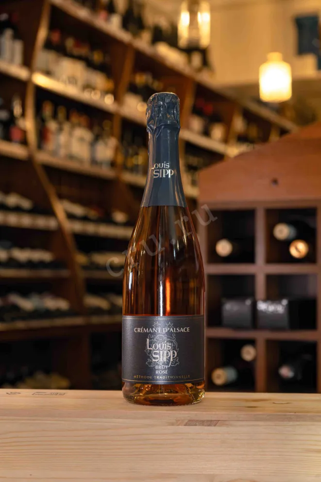 В магазине Крю Профи Louis Sipp Cremant d'Alsace Brut Rose AOC 2022 0.75 л