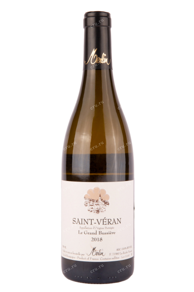 Вино Merlin Saint Veran Le Grand Bussiere  0.75 л