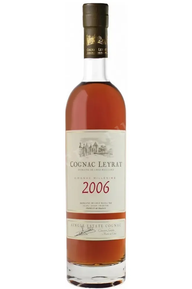 Коньяк Leyrat Millesime Single Estate 2006 0.5 л