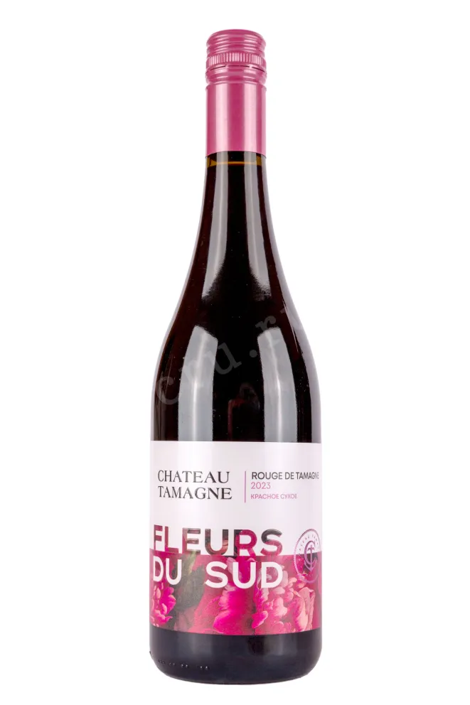 Вино Шато Тамань Флёр дю Сюд Красное Тамани  2024 0.75 л