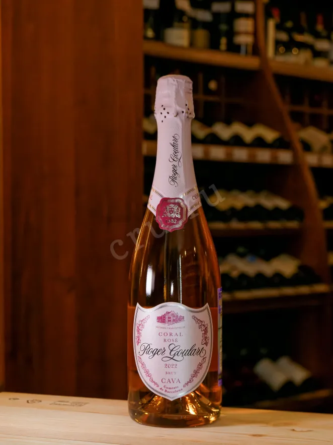 В магазине Крю Профи Roger Goulart Coral Rose Brut Cava 2022 0.75 л