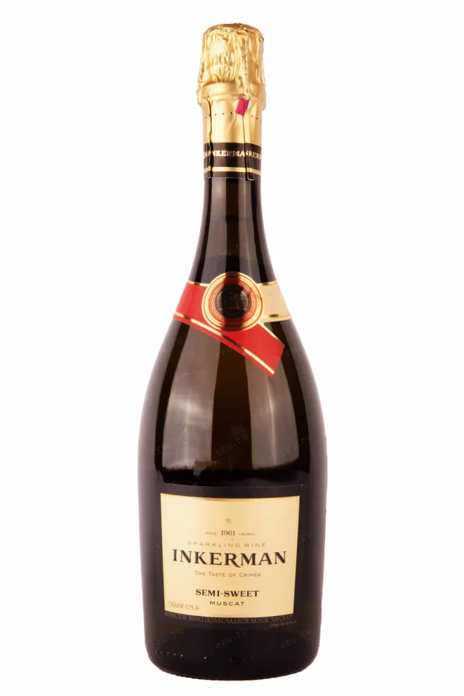 Игристое вино Инкерман Мускат  0.75 л