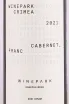 Этикетка Winepark Cabernet Franc 2021 0.75 л