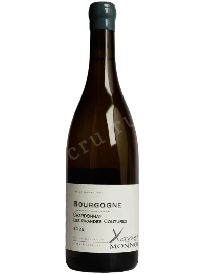 Вино Xavier Monnot Bourgogne Chardonnay Les Grandes Coutures AOC 2022 0.75 л
