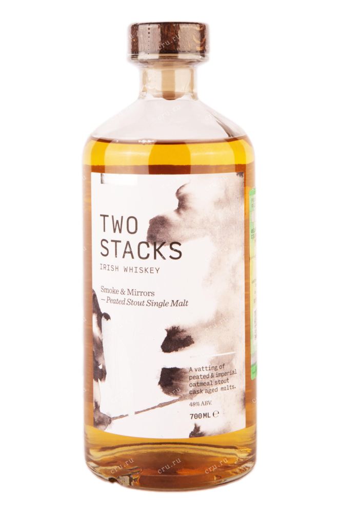 Виски Two Stacks Smoke and Mirrors Peated Stout Single Malt  0.7 л