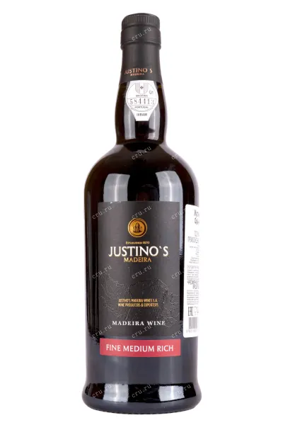 Мадера Justinos Fine Medium Rich DOP 2018 0.75 л