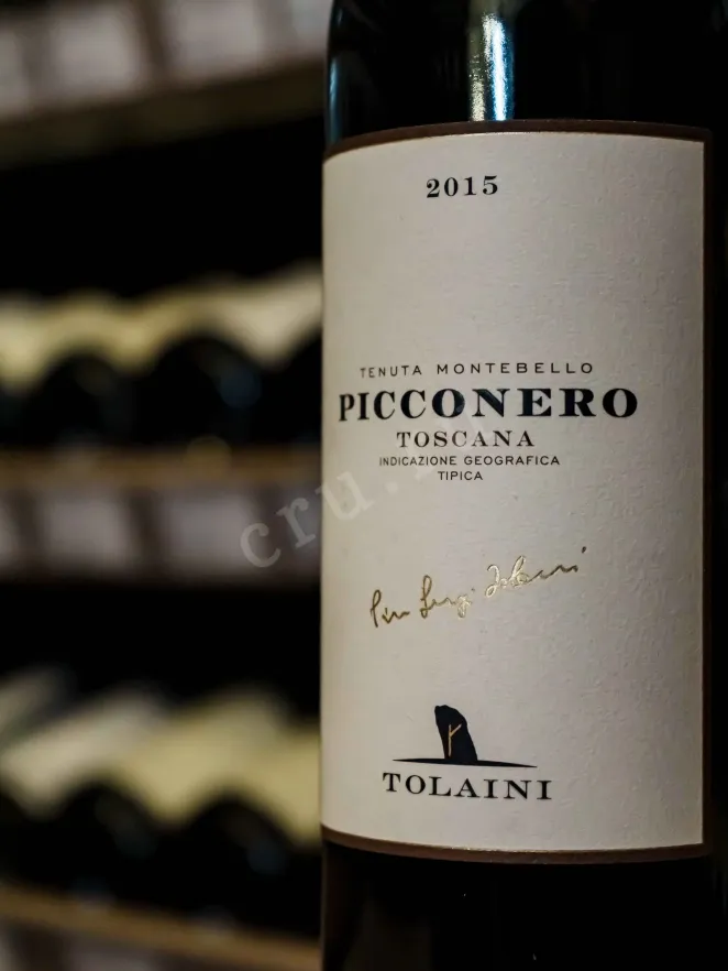В магазине Крю Профи Tolaini Picconero Tenuta Montebello Toscana 2015 0.75 л