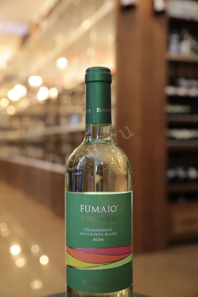 В магазине Крю Профи Banfi Fumaio Chardonnay Sauvignon Blanc Toscana IGT 2024 0.75 л