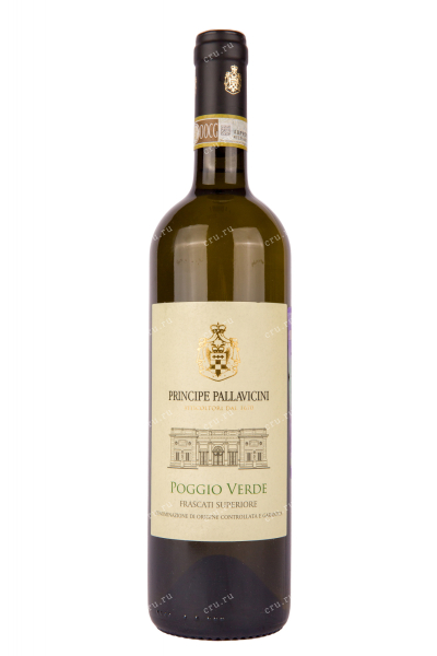 Вино Principe Pallavicini Poggio Verde Frascati DOCG Superiore 2020 0.75 л