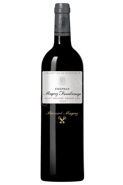 Вино Chateau Magrez Fombrauge Grand Cru Saint-Emilion 2015 0.75 л