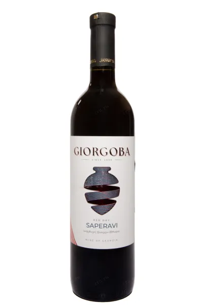 Вино Giorgoba Saperavi 2023 0.75 л