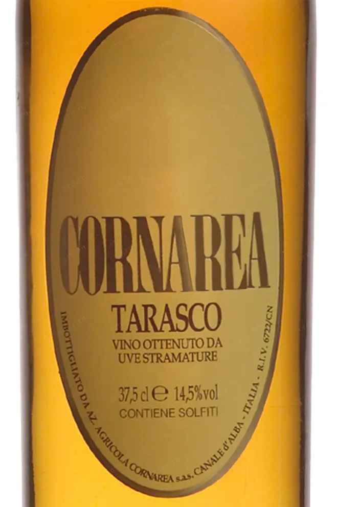 Этикетка Cornarea Tarasco Passito di Arneis 2013 0.375 л