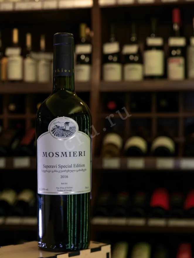 В магазине Крю Профи Mosmieri Saperavi Special Edition 2016 0.75 л