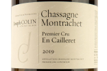 Этикетка Chassagne-Montrachet Premier Cru Joseph Colin En Cailleret 2019 1.5 л
