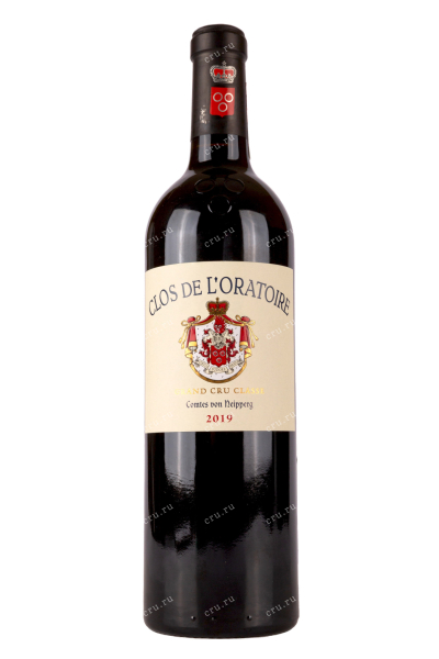 Вино Clos de LOratoire Saint Emilion Grand Cru Classe 2019 0.75 л