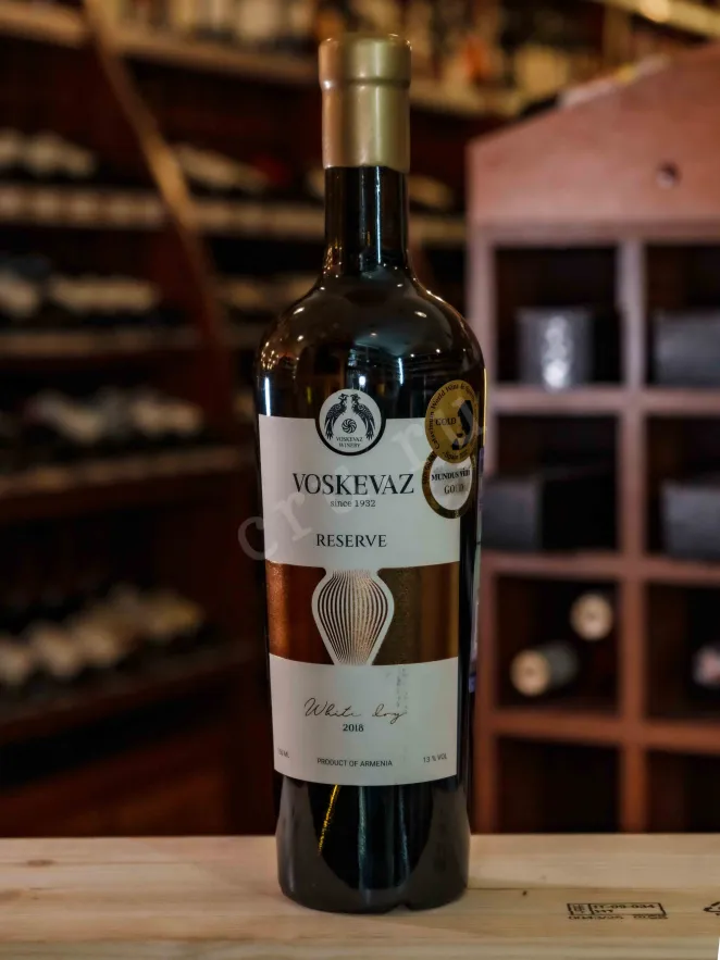 В магазине Крю Профи Voskevaz Reserve White Dry 2018 0.75 л