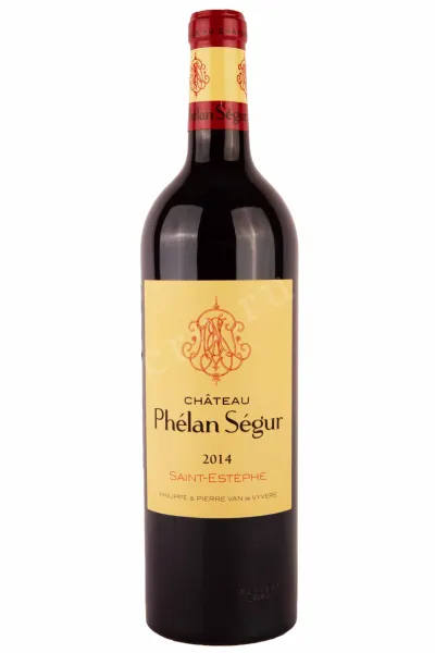Вино Chateau Phelan Segur Saint Estephe 2014 0.75 л