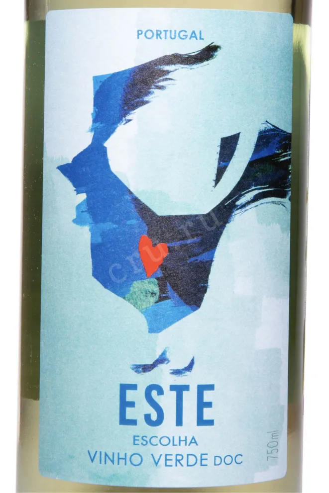 Этикетка Ponte da Barca Este Escolha Vinho Verde DOC 2023 0.75 л
