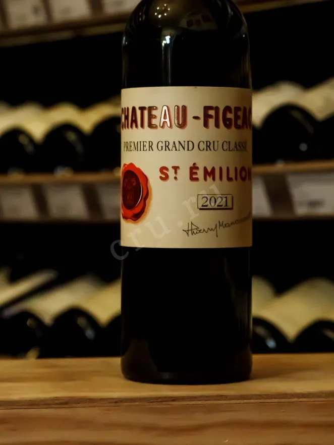 В магазине Крю Профи Chateau Figeac Saint-Emilion1-er Grand Cru Classe AOC 2021 0.75 л