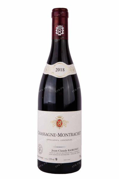 Вино Jean-Claude Ramonet Chassagne-Montrachet 1er Cru Clos de la Boudriotte 2018 0.75 л