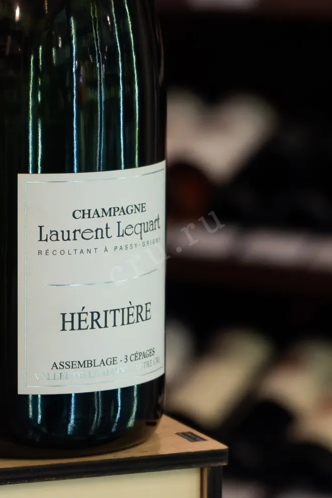 В магазине Крю Профи Laurent Lequart Heritiere in gift box 2021 0.75 л