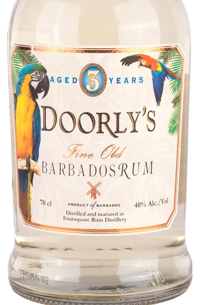Этикетка Doorlys 3 years 0.7 л