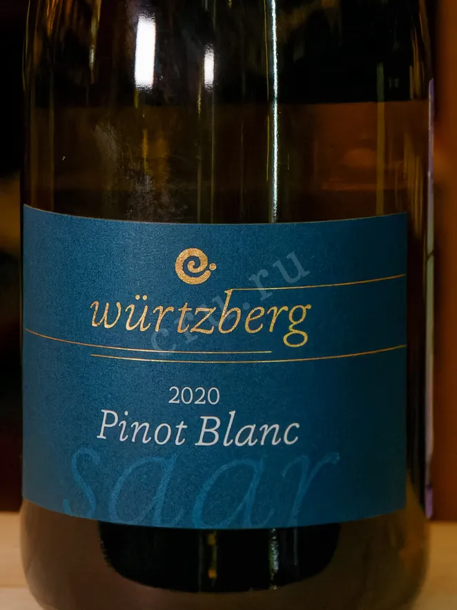 В магазине Крю Профи Weingut Würtzberg Pinot Blanc White 2020 0.75 л