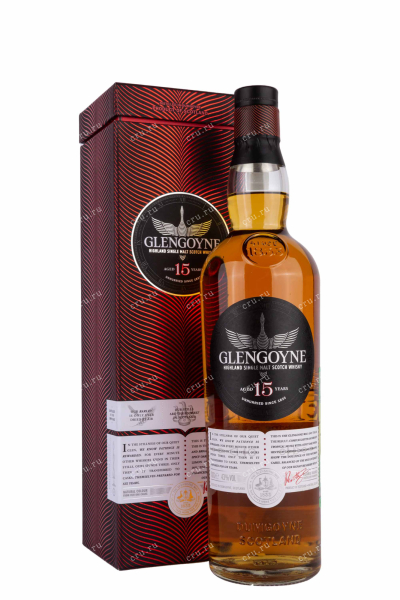 Виски Glengoyne 15 Years Old gift box  0.7 л