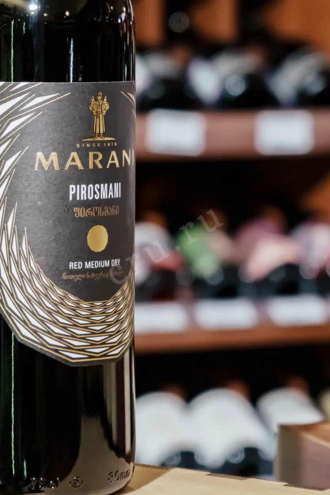 В магазине Крю Профи Marani Pirosmani Red semi-dry 2023 0.75 л