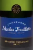 Этикетка Nicolas Feuillatte Brut Rеserve Exclusive 2018 0.75 л