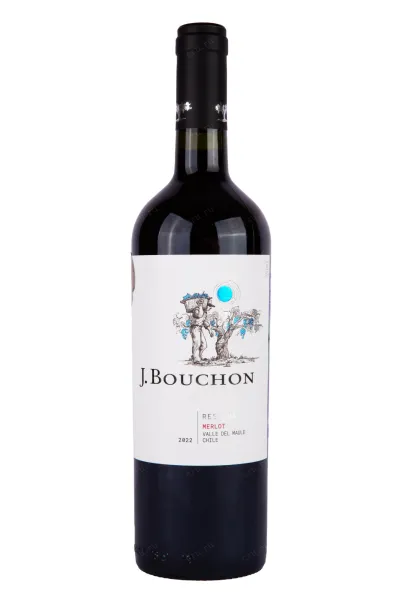 Вино J.Bouchon Reserva Merlot 2022 0.75 л