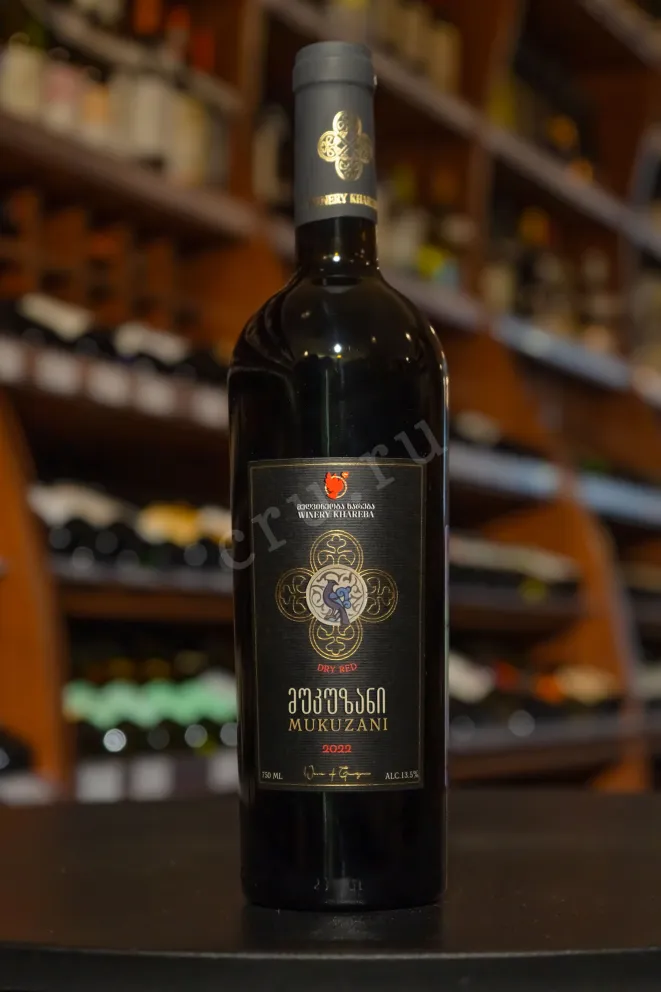 В магазине Крю Профи Winery Khareba Mukuzani 2022 0.75 л