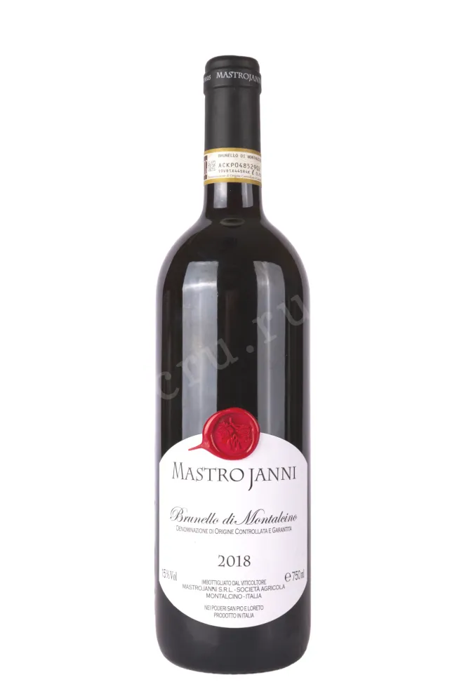 Вино Mastrojanni Brunello di Montalcino 2018 0.75 л