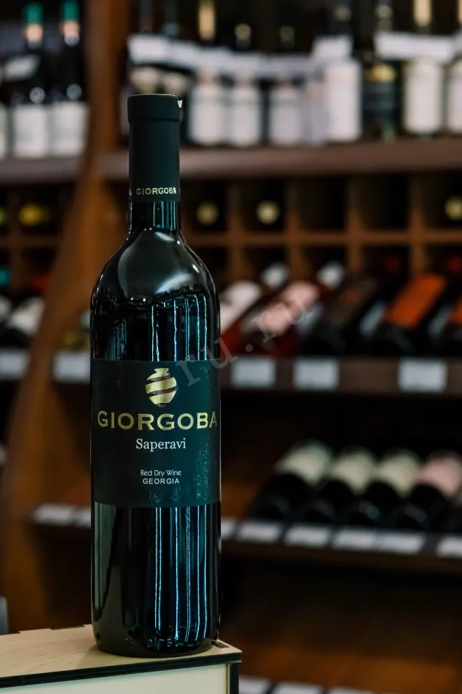 В магазине Крю Профи Giorgoba Saperavi 2024 0.75 л