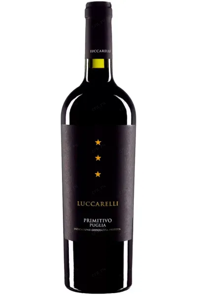 Вино Luсcarelli Primitivo Puglia IGP 2018 0.75 л