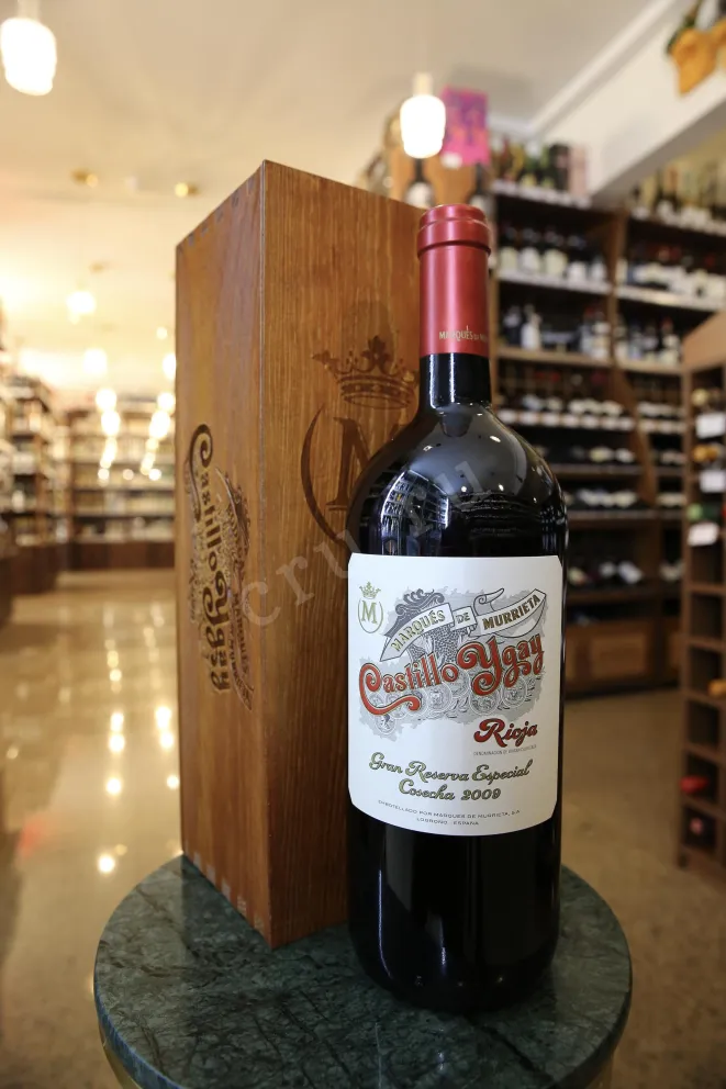 В магазине Крю Профи Marques de Murrieta Castillo Ygay Gran Reserva Especial wooden box 2009 1.5 л