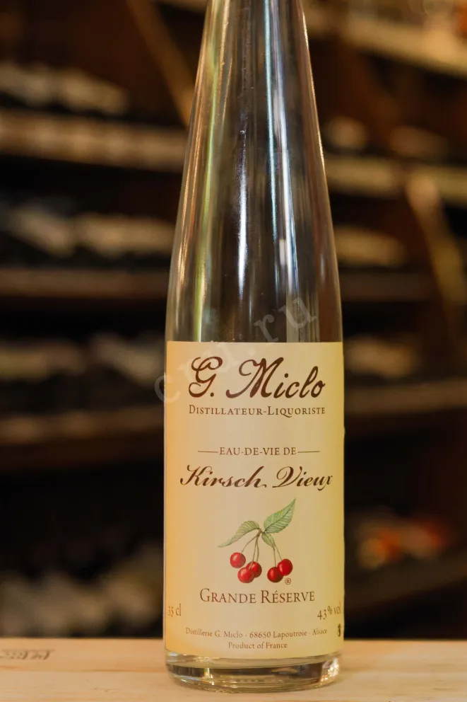 В магазине Крю Профи G.Miclo Kirsch Vieux Grande Reserve 0.35 л