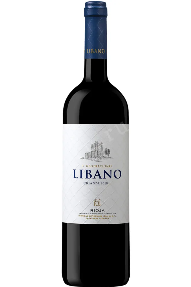Вино Castillo de Sajazarra Libano Crianza 2019 1.5 л