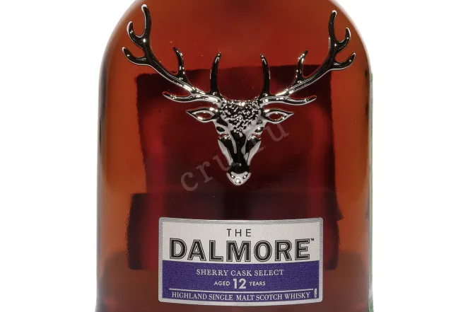 Этикетка Dalmore 12 Years Old Sherry Cask Select 0.7 л