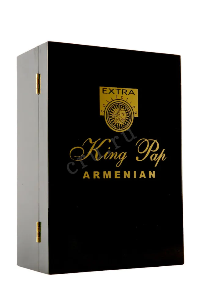 Подарочная коробка King Pap 30 years Extra 0.75 л