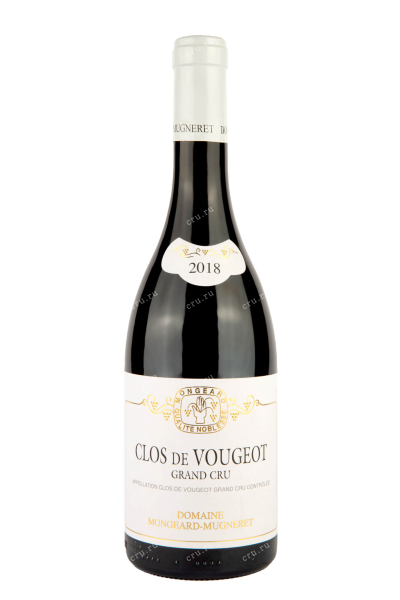 Вино Clos de Vougeot Grand Cru Mugneret 2014 0.75 л