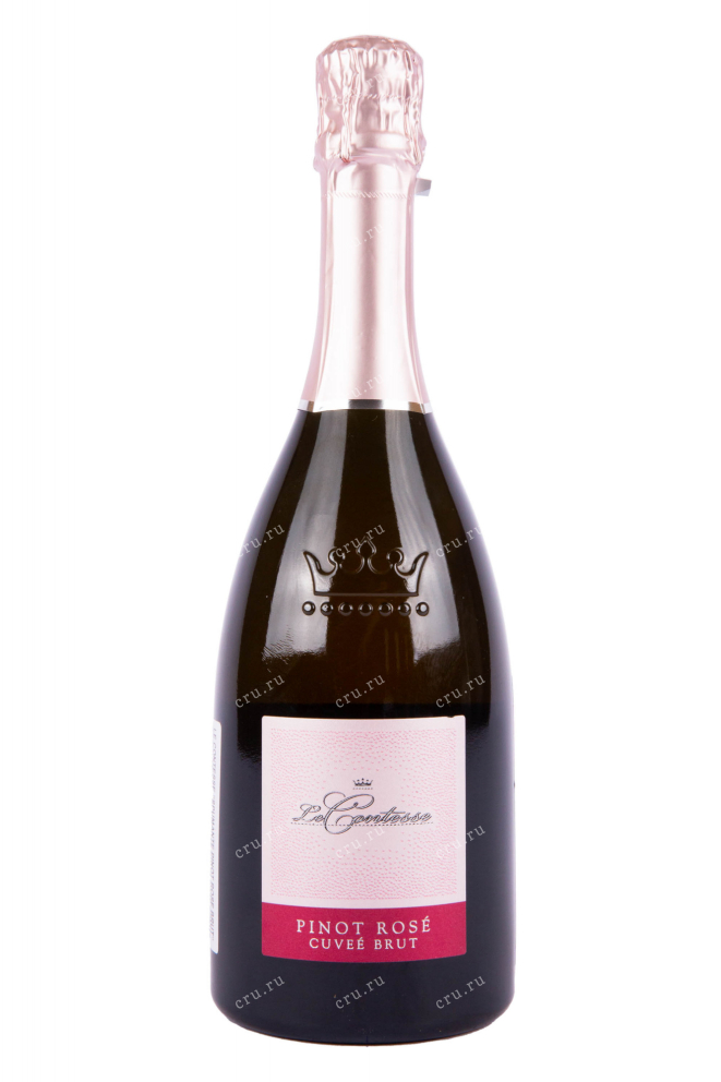 Игристое вино Le Contesse Pinot Rose Cuvee Brut 2022 0.75 л