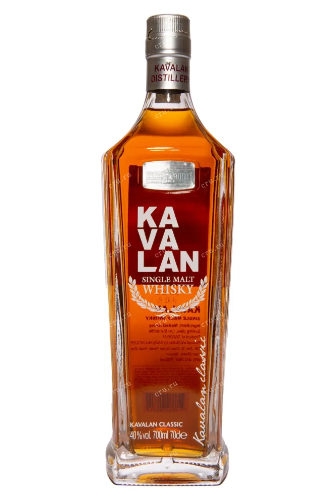 Бутылка Kavalan single malt  gift box 0.7 л