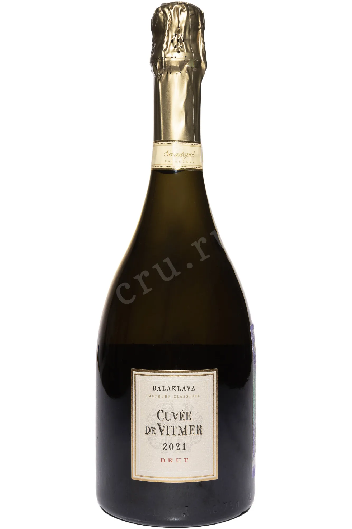 Фото — Игристое вино Балаклава Кюве де Витмер Брют 2021 0.75 л