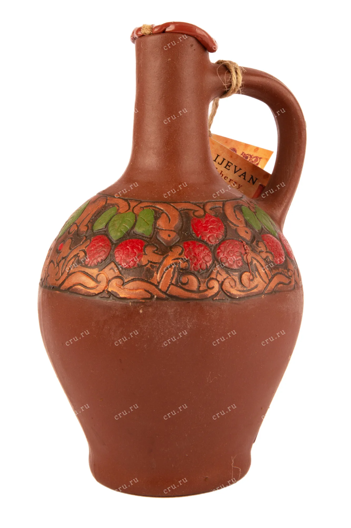 Фото — Вино Ijevan Blackberry ceramic bottle 0.75 л