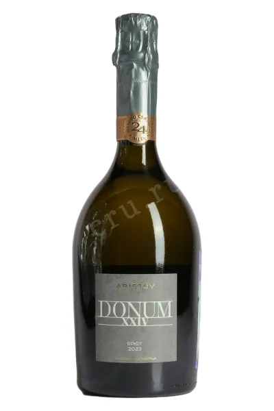 Игристое вино Аристов Донум 24 2023 0.75 л