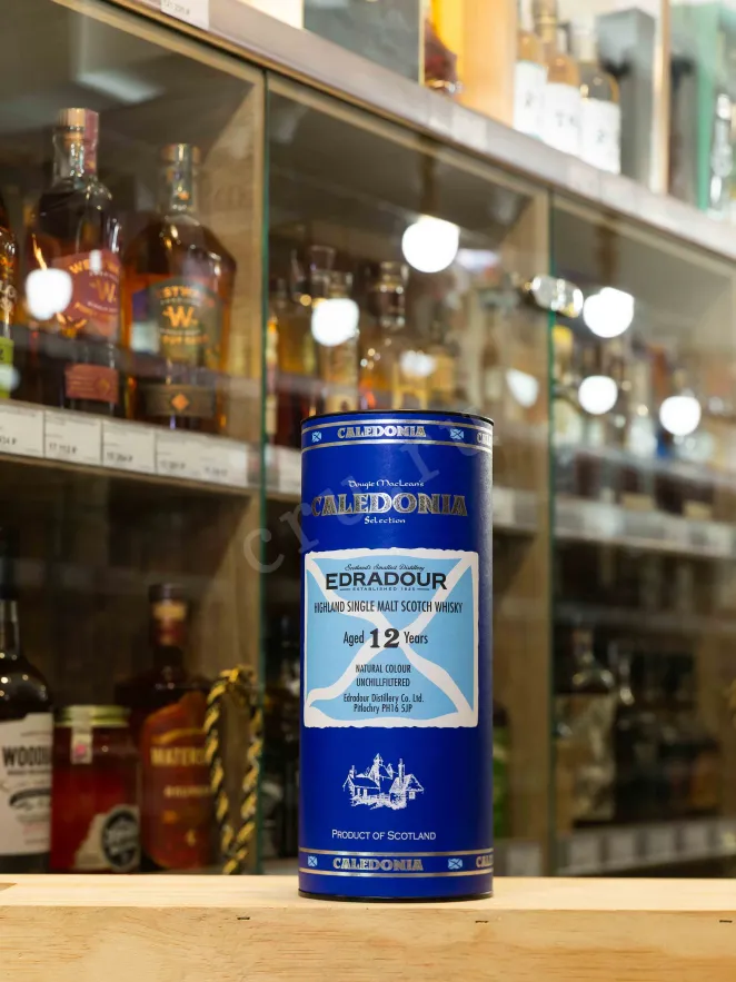 В магазине Крю Профи Edradour Caledonia 12 years in a tube 0.7 л