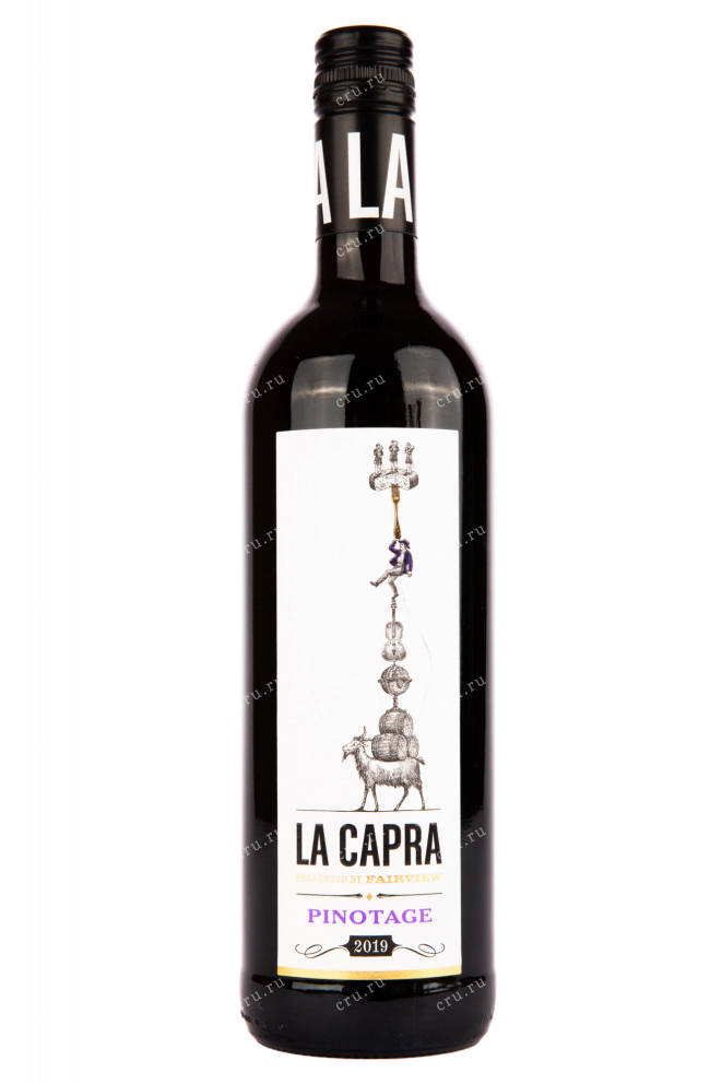 Вино La Carpa Pinotage 2020 0.75 л