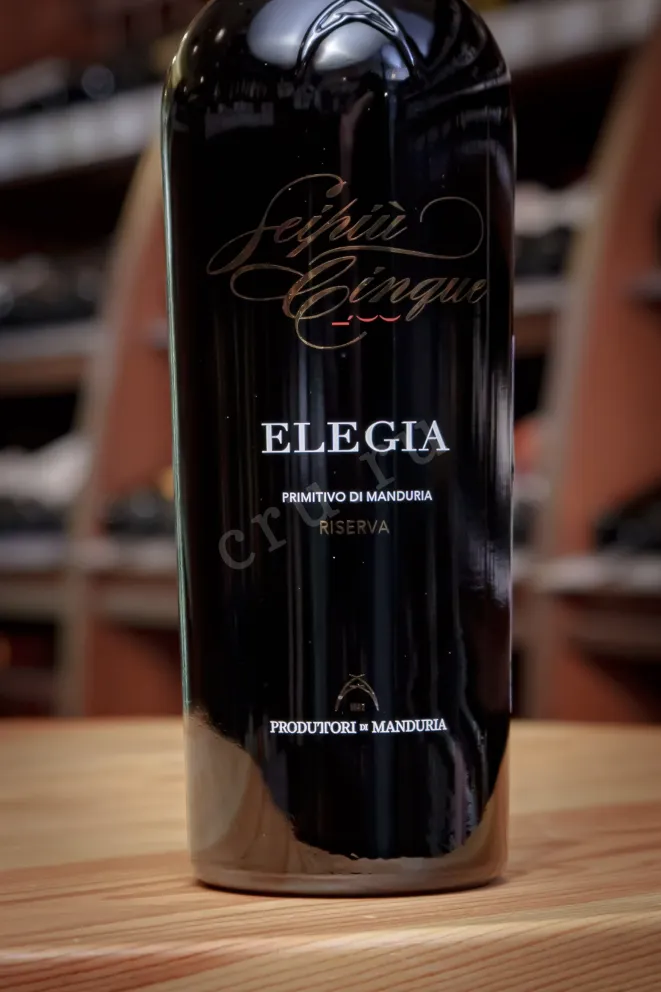 В магазине Крю Профи Elegia Primitivo di Manduria Riserva 2021 0.75 л
