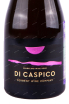 Этикетка игристого вина Ди Каспико Розе Брют 2020 0.75